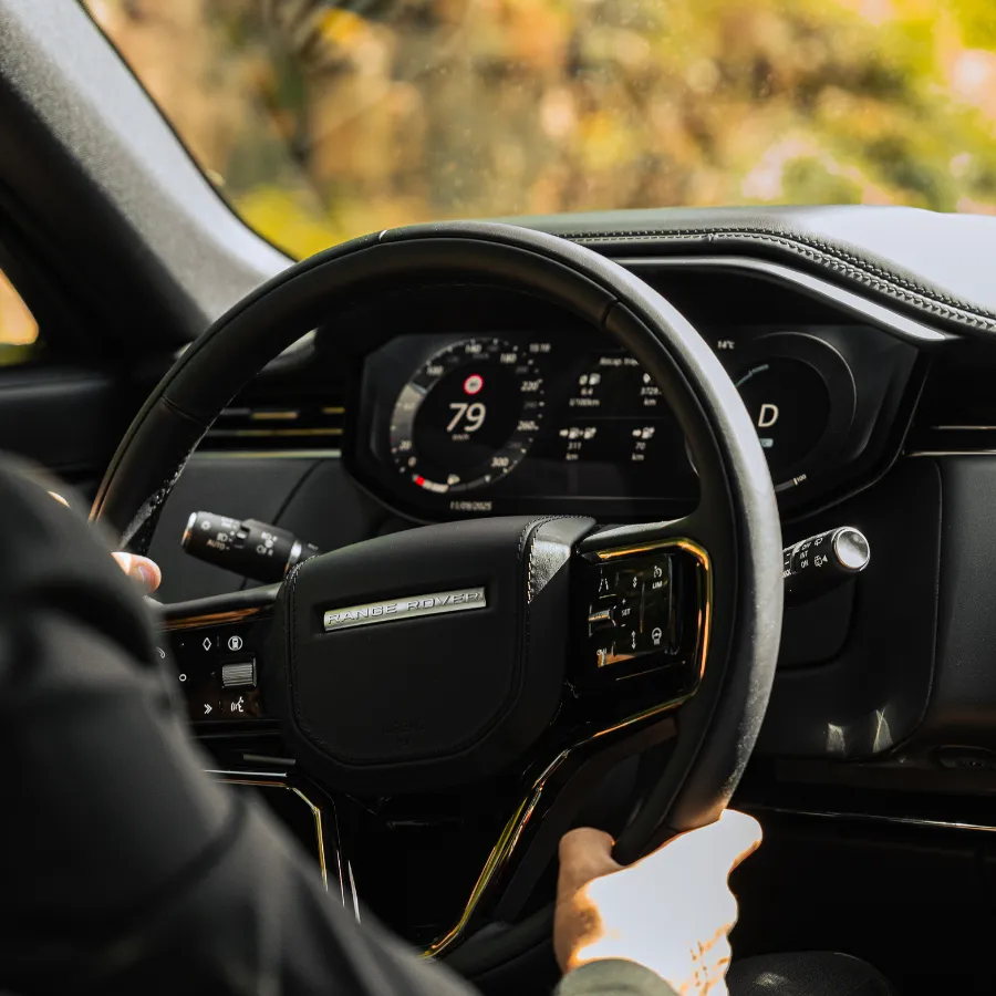 Guidare la Range Rover Sport ad Annecy
